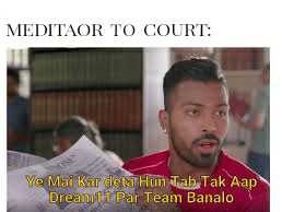 Mediator to court&nbsp;memes