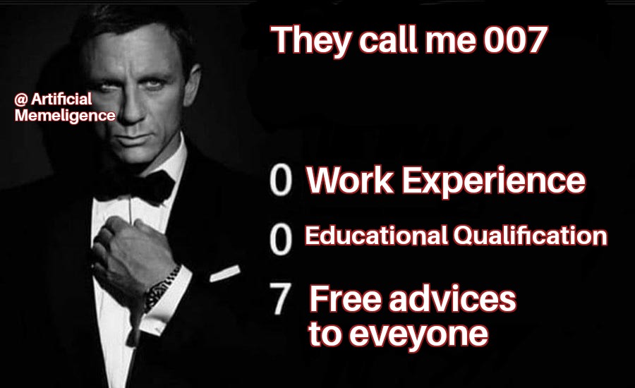 They call me 007&nbsp;meme